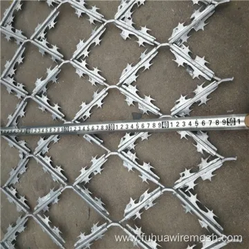 Expanded Concertina Razor Wire Mesh